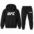Youth UFC hoodie jogger set - Black