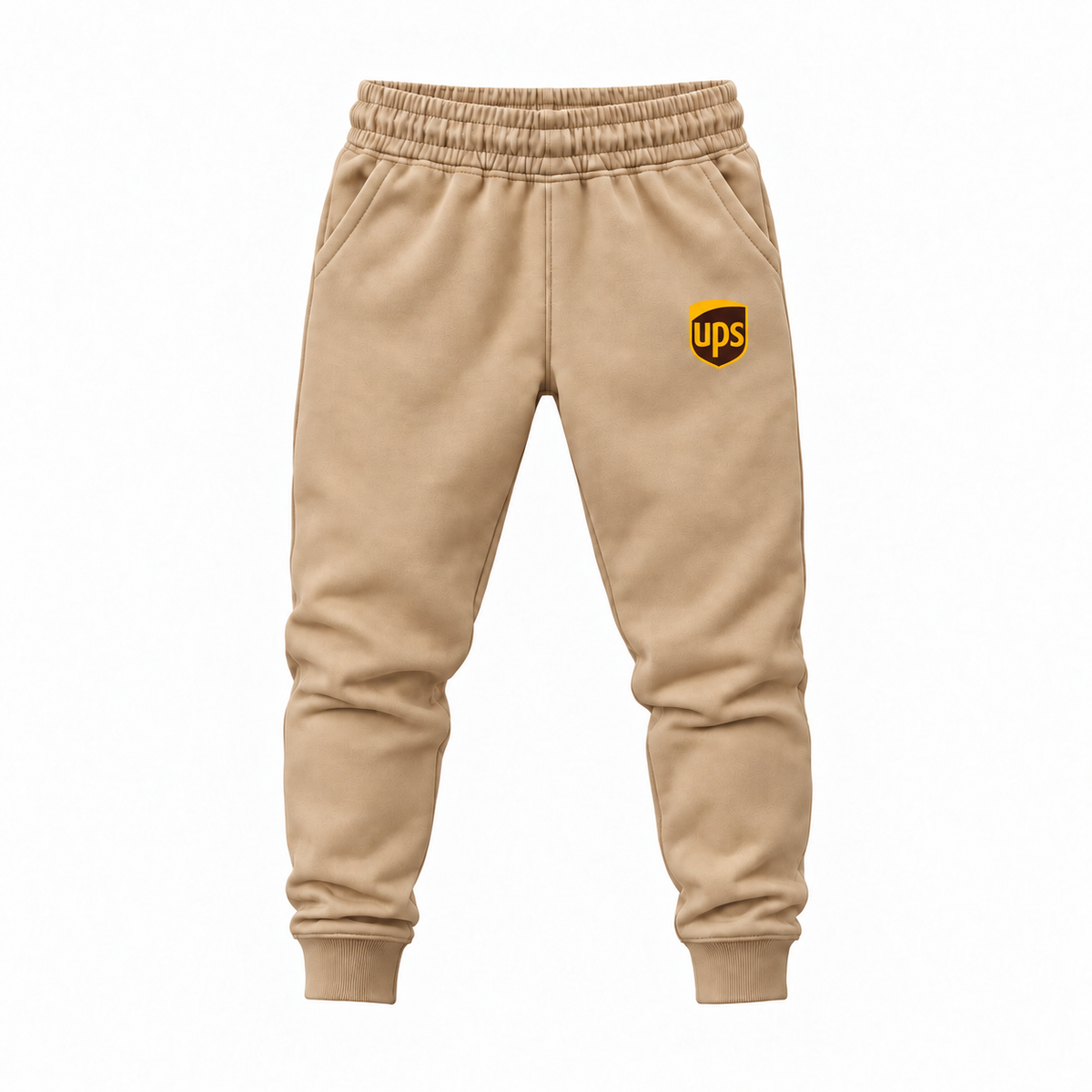 Youth UPS Joggers Sweatpants - Tan