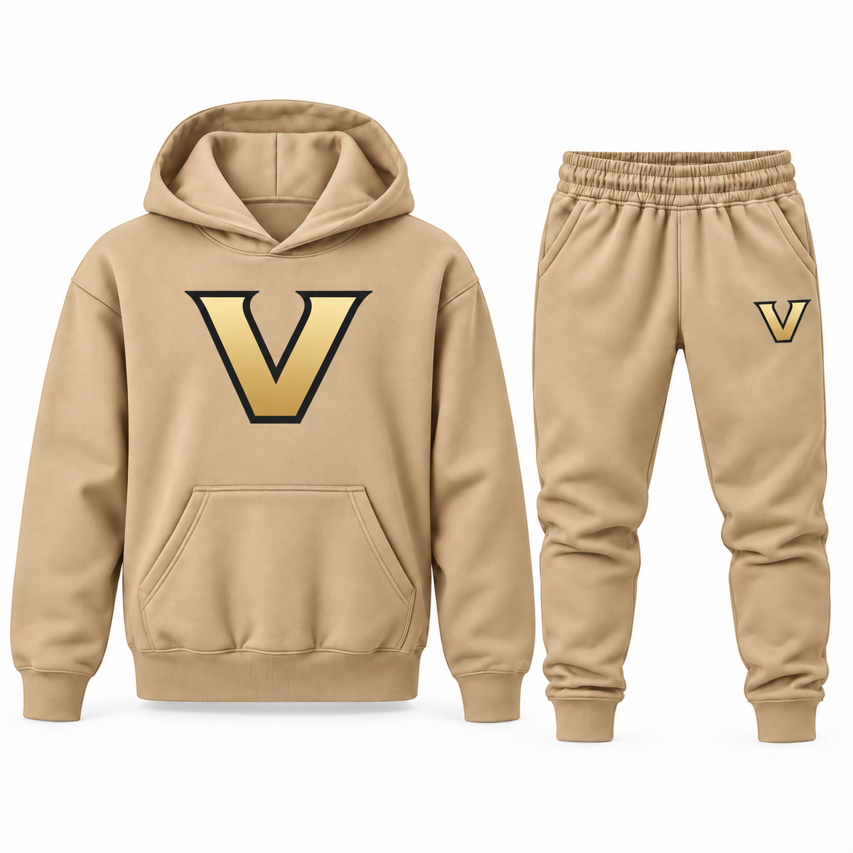 Youth Vanderbilt Commodores set - Tan
